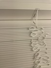 2 5  Fauxwood Faux Wood Cordless Smooth White Blinds 33 5  X 64 