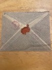 1939 Hong Kong Registered Airmail  Cover To Detroit  Mi Business Corner