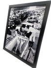 Framed 1965 Ford Shelby Mustang Auto Assembly Line - Ready To Display 11x8 5
