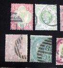 Gb Victoria Lot 15 Used Qv Stamps - Sg 46 52 69 90 92 96 141 147 169 175 206 211