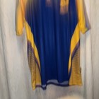 Westtrend Cricket Legends Of Barbados Odi Sports Jersey Top Blue Yellow 2xl Nwt