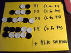2 For  1 Othello Game Parts Pieces  Replacement Black White Discs Disk 