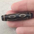Antique 7 Eyes Himalayan Tibetan Agate Dzi Bead Amulet