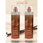 New Bath   Body Works 2 Pack Warm Vanilla Sugar Fine Fragrance Mist 8 Fl Oz