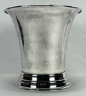 Vintage Modern Art Deco Style Silverplate Champagne Wine Ice Bucket Cooler