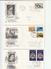  5  Canada  Illustrated First Day Issue Postage Stamps Covers