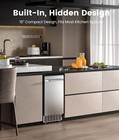 Built-in Ice Maker Free-standing under Counter Machine 80lbs day Auto-cleaning