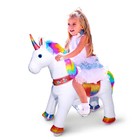 Wonderides Ride On Unicorn Rainbow Riding Horse Pony For Kids 3-4 M332 Minimal
