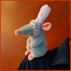 New Disney Parks Chef Remy Magnetic Shoulder Pal Plush  Doll Ratatouille
