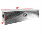 39 x13 x10  Pickup Truck Trunk Bed Aluminum Tool Box Trailer Storage W  Lock 