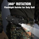 Ultrafire Wf-501bx 3 Mode 1200lumen Tactical Police Flashlight With Belt Holster