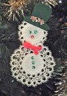 Tatsy Tatted Angel Pattern   Snowman  Star  Stocking  Candy Cane  2 Snowflakes