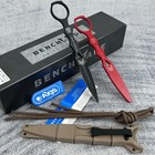 Benchmade Socp Dagger W trainer Blade  black 176bksn-combo-knife-sand Sheath