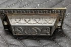 Antique Vintage Cast Iron Drawer Pull Eastlake Victorian Architectural Salvage