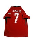    cristiano Ronaldo    Portugal 2024 Retro Home Jersey - Size M