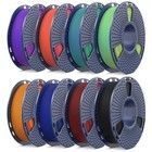 Dual Color Pla 3d Printer Filament 1 75mm - 8 Spools  250g Each  High Quality
