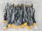 Lot Of 10  locking Iec C13 To C14 Power Cable 18awg 2ft Server Pdu Ups Cord new