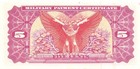 Usa   Mpc   5  Cents  1969  Series 692  Plate 84  Uncirculated Banknote Fr