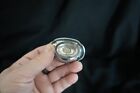 Rare Set Of 11 Antique 3  Sterling Silver Salt Cellars  With Matching Spoons