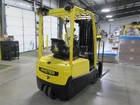 2020 Hyster J35xnt 3500lb Electric 4 Stage Mast 36-volt Side Shift Forklift  5