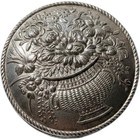 Vintage Ornate Silver Tone Trinket Box Repousse Floral Basket Vanity Powder Jar
