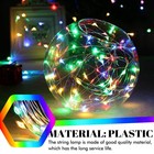 100 Led 10m Hanging Curtain Lights Outdoor Fairy String Light Xmas Wedding Lamp