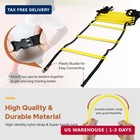 Ghb Pro Agility Ladder Agility Training Ladder Speed 12 Rung 20ft With Carrying