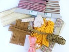 10 Assorted Trims Lace And Ribbons Fancy Edges For Sewing Or Crafting Supplies