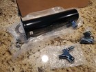 Taprite  black Stainless Column Single Faucet Draft Beer Tower 3-inch Column