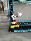 Rare Welcome To The Fabulous Disneyland Resort Picture Frame Mickey Mouse Vegas 