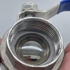 1-1 4  Female Ball Valve Npt Thread 316 Stainless Steel Full Port