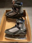 Boys kids Large  adjustable Size 4-5-6  Softec Comfort Ice Skates W blade Guard