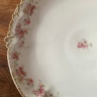 Antique Limoges Serving Platter Plate Ch Field Haviland France Pink Floral