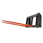 Vevor 49  Hay Spear Bale Spears Skid Steer Loader Tractor Attachment 3000lbs