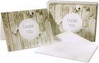 Farmhouse Style Thank You Cards - Blank Inside - 12 Pack - 5 5 x4 25 