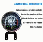 Real Color Digital Motorcycle Speedometer Led Universal Speedometer Odometer 