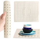 2 Pack Kitchen Sink Mat Drain Pad Protector 10  X 12  Non-slip Rubber Durable Us