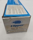 Clipper No 2 Carded Belt Lacing Hooks  Box Of 12  Galvanized  No Unibar