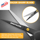 5    Professional Beard And Mustache Scissors  German Steel Beard Scissors Come Wi