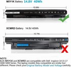    m5y1k Laptop Battery 40wh For Dell Inspiron 3451 5451 5551 5555 5558 5559 14 8v