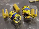 Antique Vintage African Trade Glass Beads Mixed Yellows Lot
