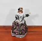 Dollhouse Victorian Lady Doll Poseable Fabric Lace Dress 1 12 Scale Miniature