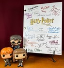 Harry Potter And The Sorcerer s Stone Script- Signed- Autograph Reprints