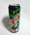 Empty Pepsi Mountain Dew  Cola Tall 320ml Can Malaysia 2021 Collect Black Asia