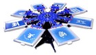 Micro-registrated Screen Printing Press Machine 8 Color 8 Station T-shirt Diy