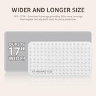 Bathtub Mat Non Slip  Extra Long Rubber Bath Mat For Tub  Machine Washable Sh   
