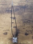 New Tattoo Skull Gothic Bronze Pendent Necklace One Of A Kind Look Ooak 