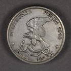 1913 Prussia Germany Silver 3 Mark Defeat Of Napoleon