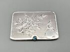 Edwardian Sterling Silver Stamp Holder  Ahronsberg Brothers  Birmingham  1907