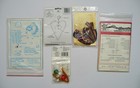 Christmas Craft Kits Lot Of 5  All New  Vintage Elves  Card Holder  Ornaments